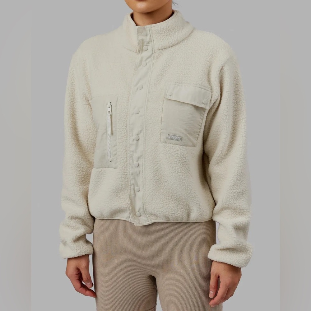 XS LSKD Alpine Fleece Jacket - Bone